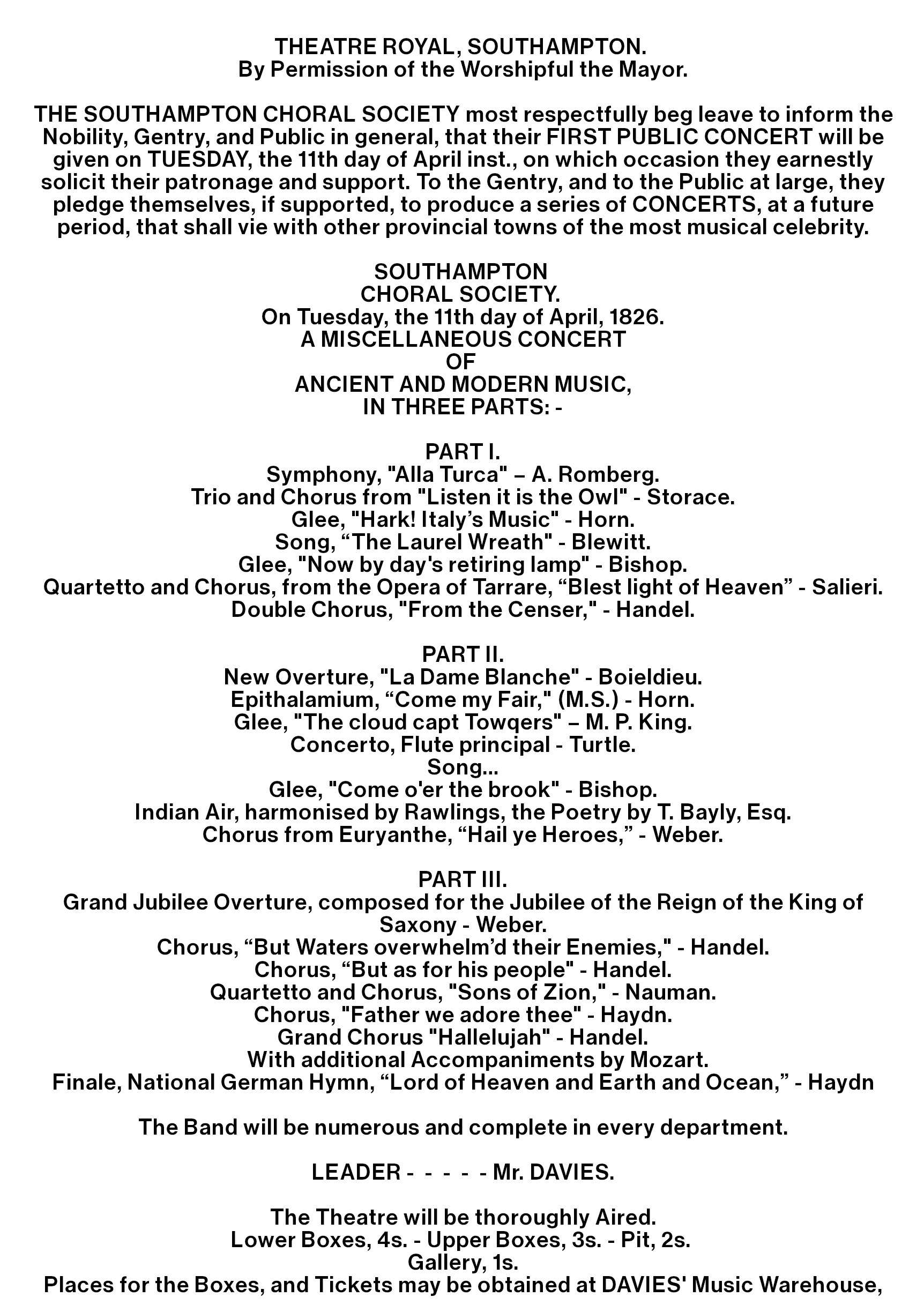 newspaper notice text